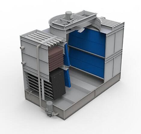 方型密閉式冷卻塔