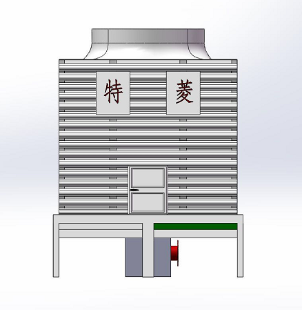 逆流閉式冷卻塔控制