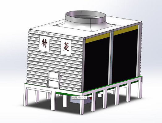 方型橫流式冷卻塔樣本