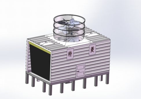 超低噪聲冷卻塔轉速